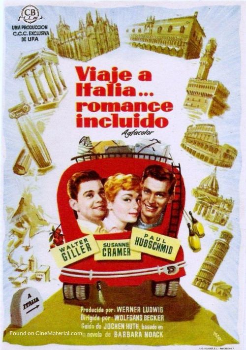 Italienreise - Liebe inbegriffen - Spanish Movie Poster