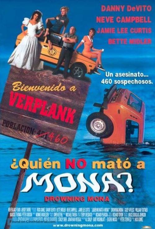 Drowning Mona - Argentinian VHS movie cover