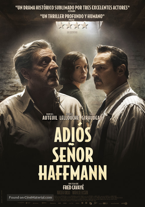 Adieu Monsieur Haffmann - Spanish Movie Poster