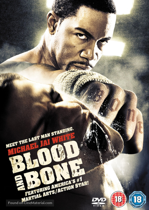 Blood and Bone - British DVD movie cover