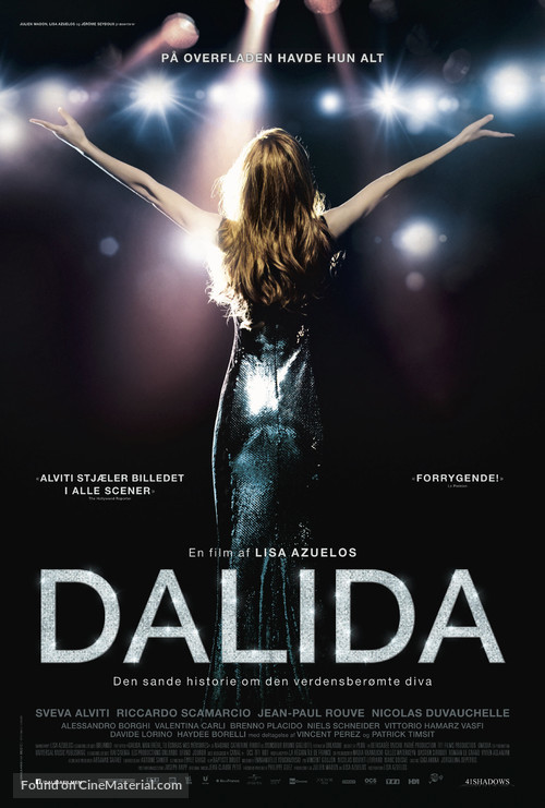 Dalida - Danish Movie Poster