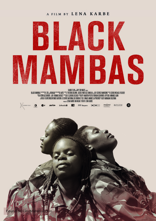 Black Mambas - German Movie Poster