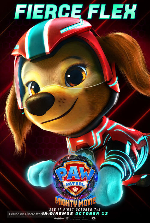 PAW Patrol: The Mighty Movie - British Movie Poster