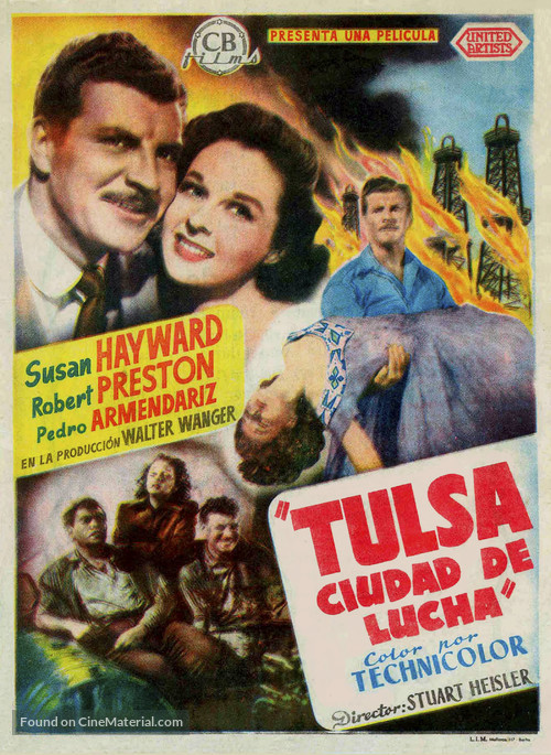 Tulsa - Spanish Movie Poster