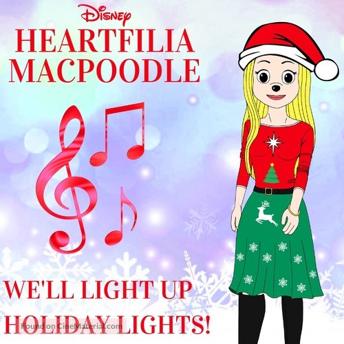 Heartfilia Macpoodle: We&#039;ll Light Up Holiday Lights - Movie Cover