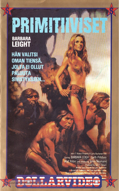 Mistress of the Apes - Finnish VHS movie cover