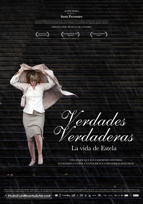 Verdades verdaderas, la vida de Estela - Argentinian Movie Poster