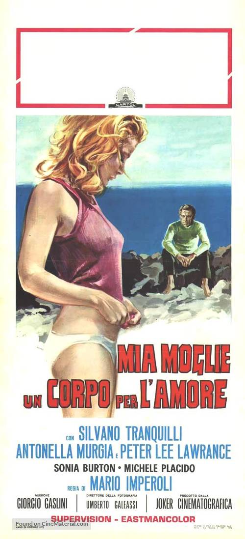 Mia moglie, un corpo per l&#039;amore - Italian Movie Poster