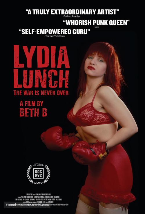 Lydia Lunch: The War Is Never Over - Movie Poster