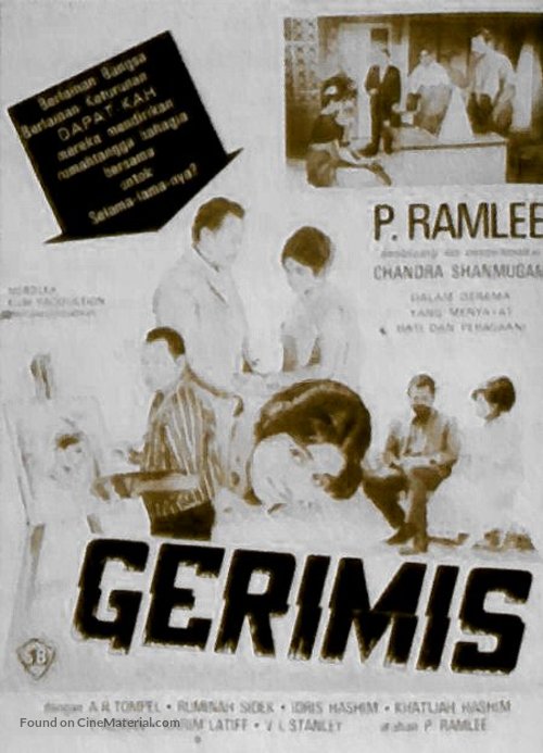 Gerimis - Malaysian Movie Poster