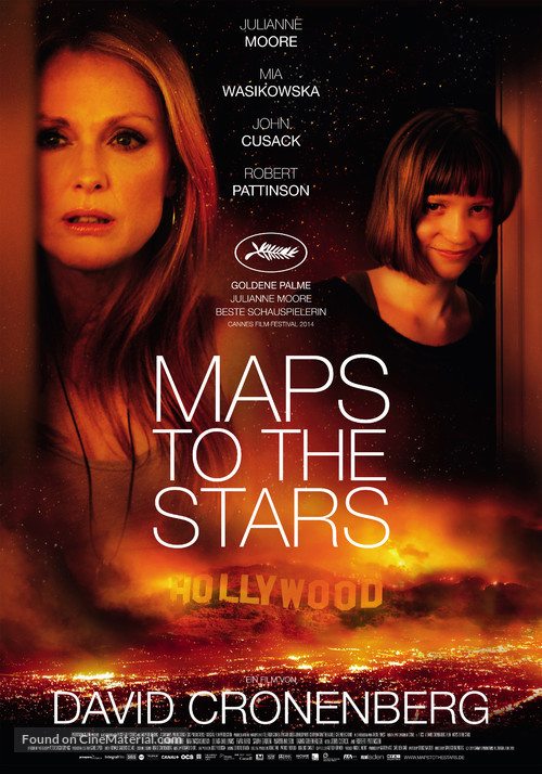 Maps to the Stars - German Movie Poster