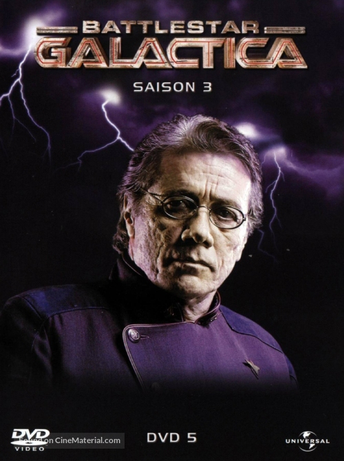 &quot;Battlestar Galactica&quot; - French DVD movie cover