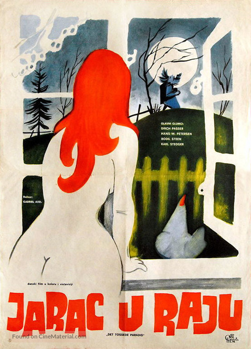 Det tossede paradis - Yugoslav Movie Poster