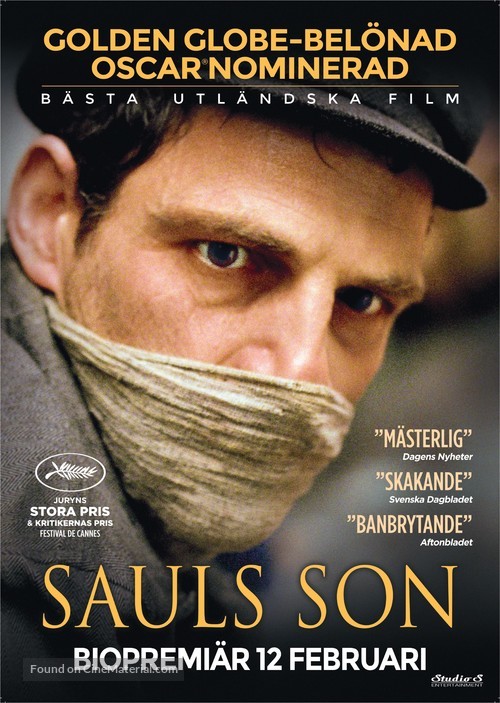 Saul fia - Swedish Movie Poster