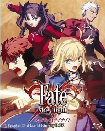 &quot;Fate/Stay Night&quot; - Japanese Blu-Ray movie cover