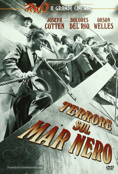 Journey Into Fear - Italian DVD movie cover