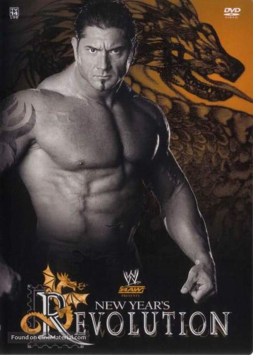 WWE New Year&#039;s Revolution - DVD movie cover