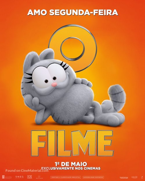 The Garfield Movie - Brazilian Movie Poster