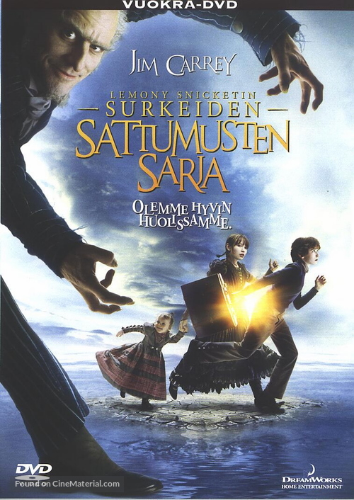 Lemony Snicket&#039;s A Series of Unfortunate Events - Finnish DVD movie cover