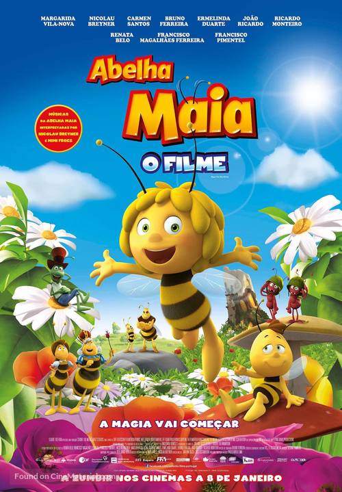 Maya the Bee Movie - Portuguese Movie Poster