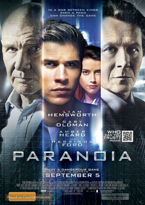 Paranoia - Australian Movie Poster