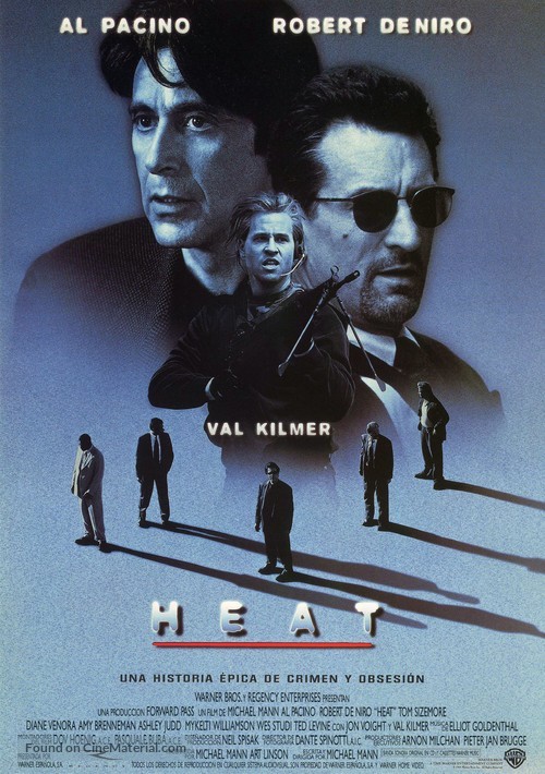 Heat - Spanish Movie Poster