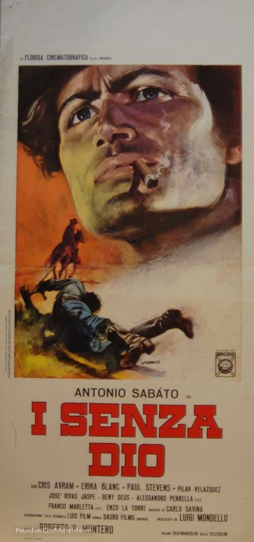 I senza Dio - Italian Movie Poster