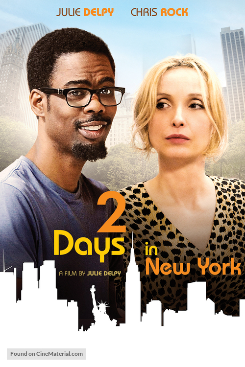 2 Days in New York - DVD movie cover