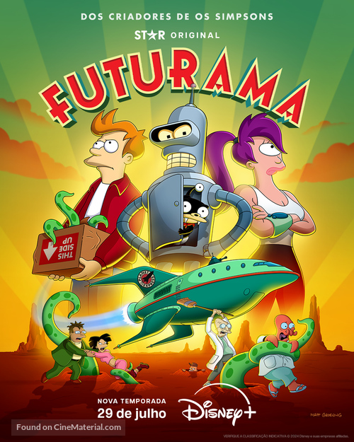 &quot;Futurama&quot; - Brazilian Movie Poster