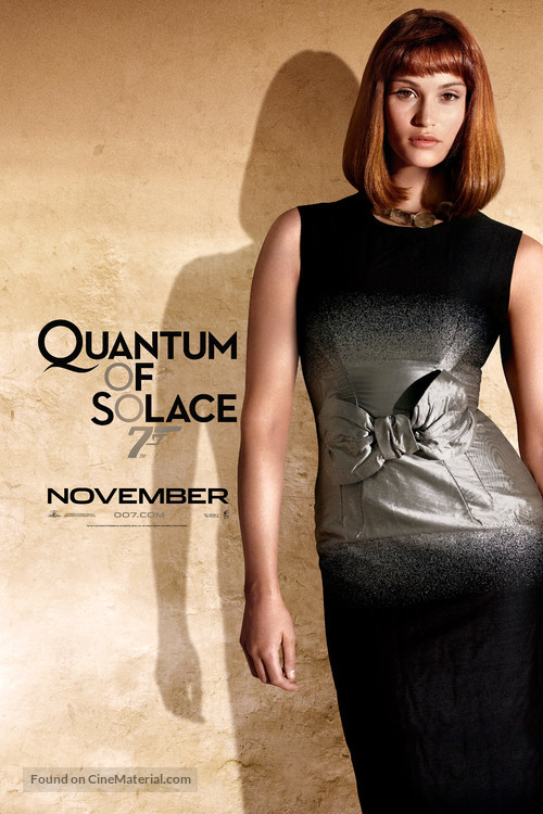 Quantum of Solace - British Movie Poster
