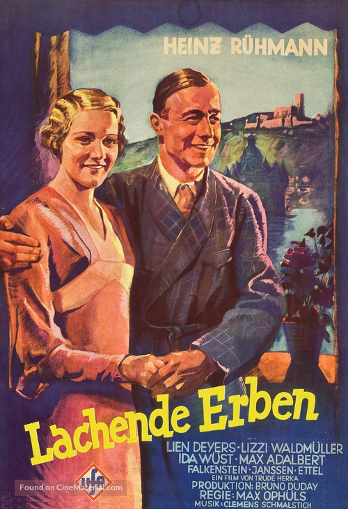 Lachende Erben - German Movie Poster