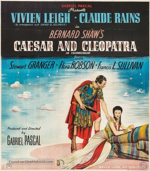 Caesar and Cleopatra - British Movie Poster