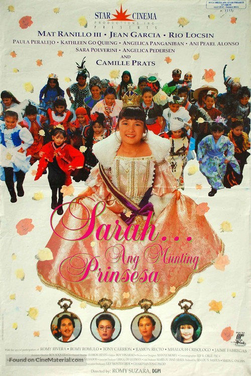 Sarah... ang munting prinsesa - Philippine Movie Poster