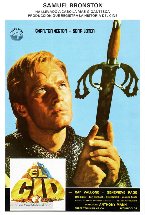 El Cid - Spanish Movie Poster
