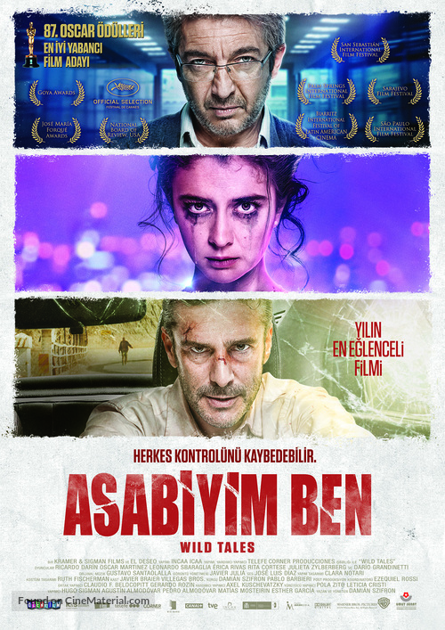 Relatos salvajes - Turkish Movie Poster