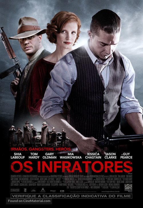 Lawless - Brazilian Movie Poster