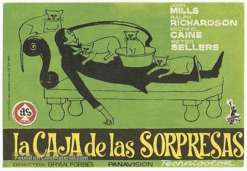 The Wrong Box - Spanish Movie Poster