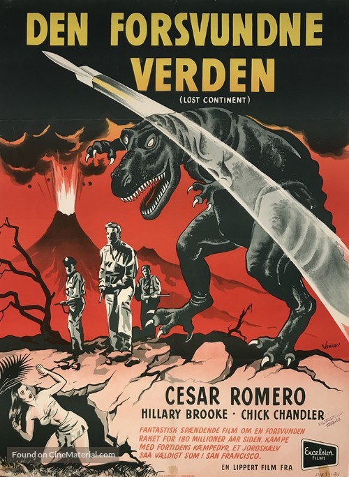 Lost Continent - Danish Movie Poster
