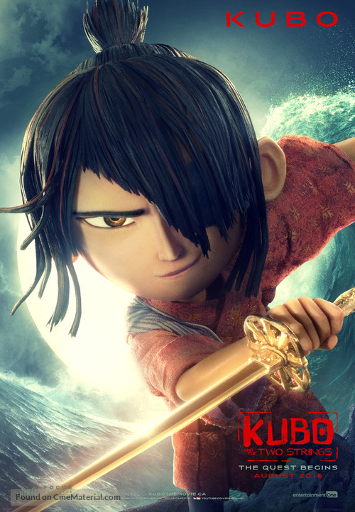 Kubo and the Two Strings - Canadian Movie Poster