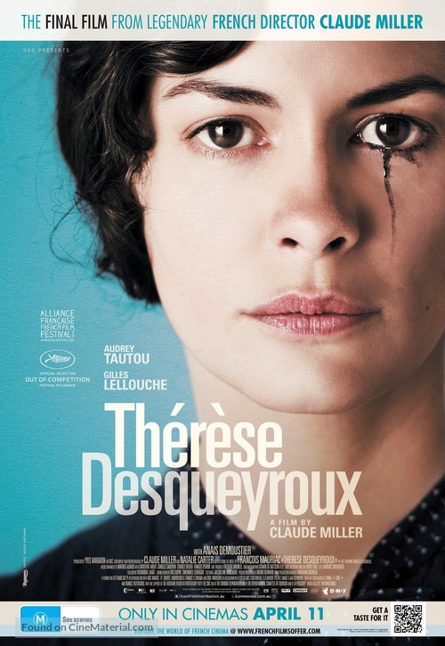 Th&eacute;r&egrave;se Desqueyroux - Australian Movie Poster