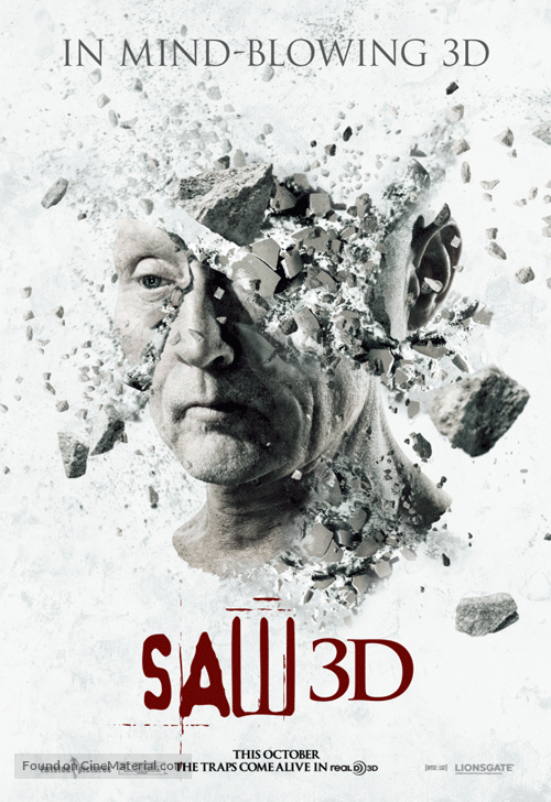 Saw 3D - Movie Poster