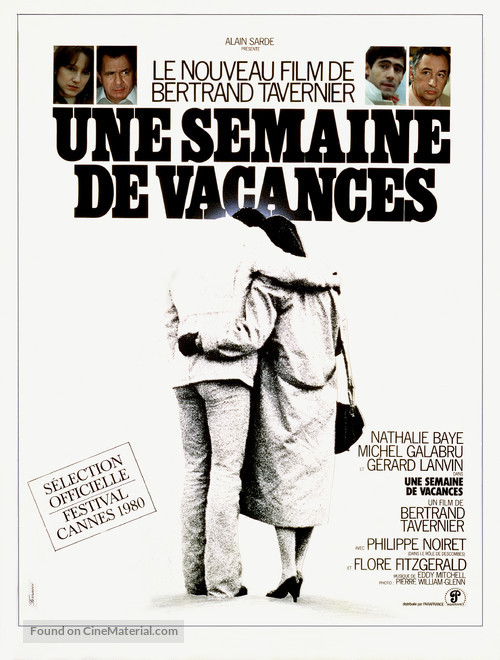 Une semaine de vacances - French Movie Poster
