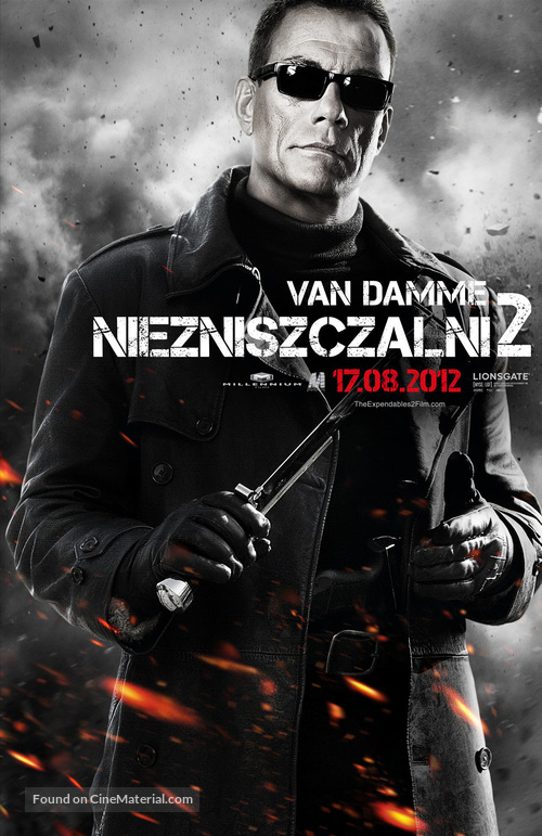 The Expendables 2 - Polish Movie Poster