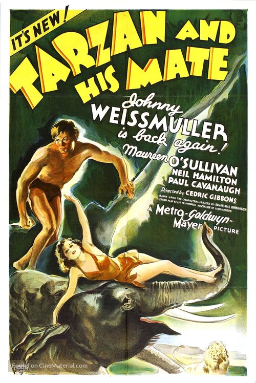 Tarzan and His Mate - Theatrical movie poster