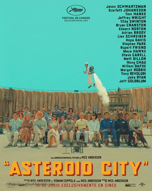 Asteroid City - Spanish Movie Poster