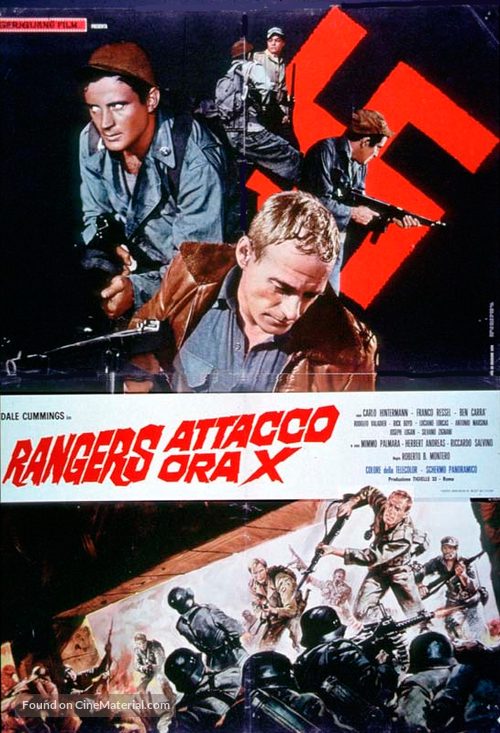 Rangers attacco ora X - Italian Movie Poster