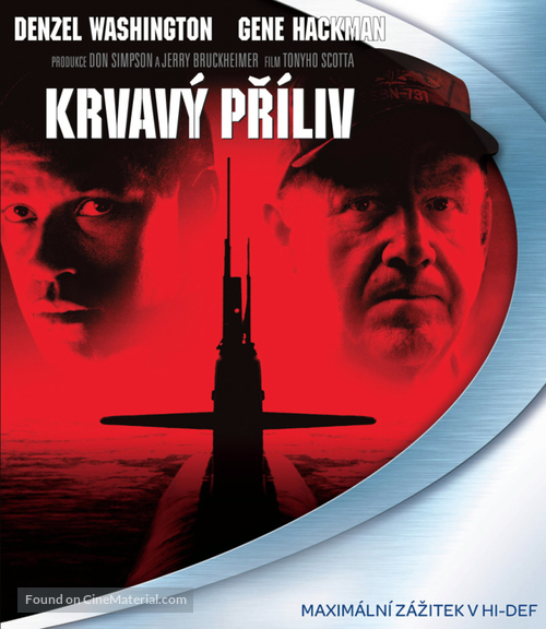 Crimson Tide - Czech Blu-Ray movie cover