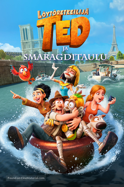 Tadeo Jones 3. La tabla esmeralda (2022) Finnish movie cover