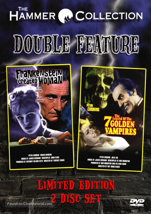 Frankenstein Created Woman - DVD movie cover