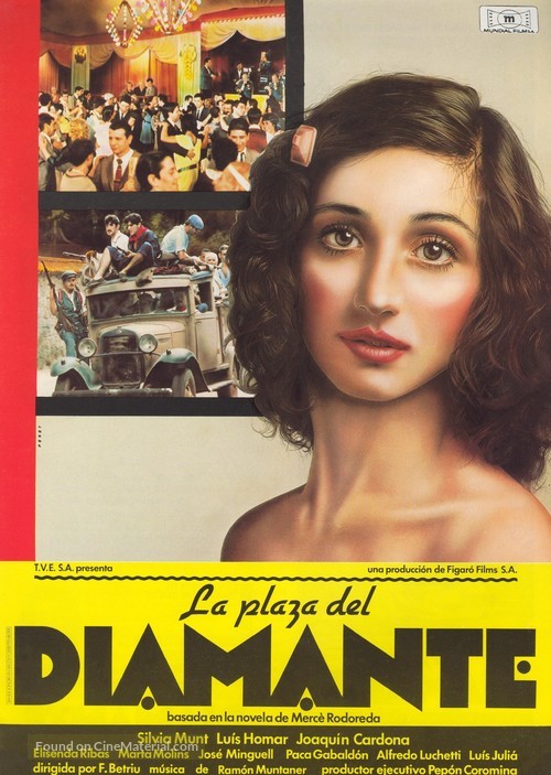 La pla&ccedil;a del diamant - Spanish Movie Poster